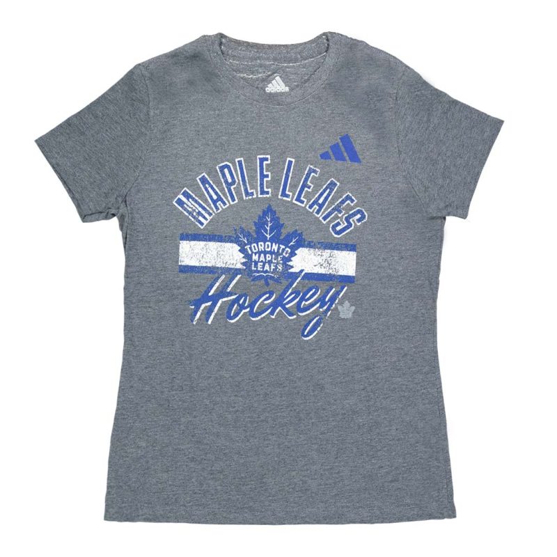 adidas Women s Toronto Maple Leafs Blend T Shirt IB5627 01