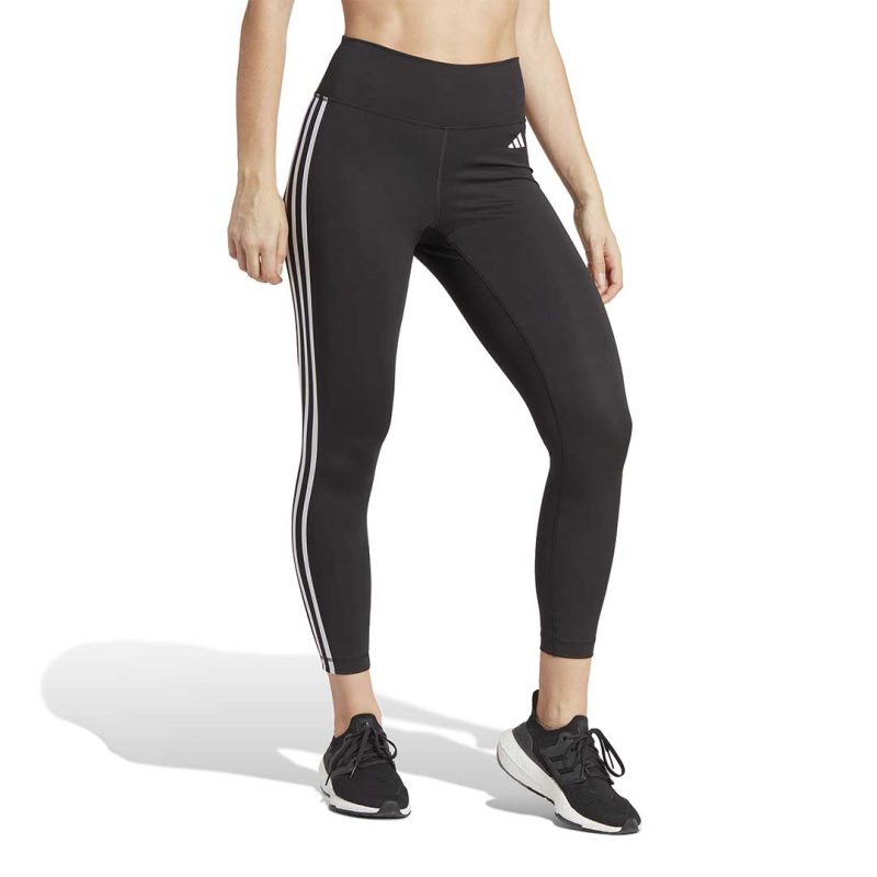 adidas Women s Train Essentials 3 Stripes High Waisted 7 8 Leggings HT5438 02