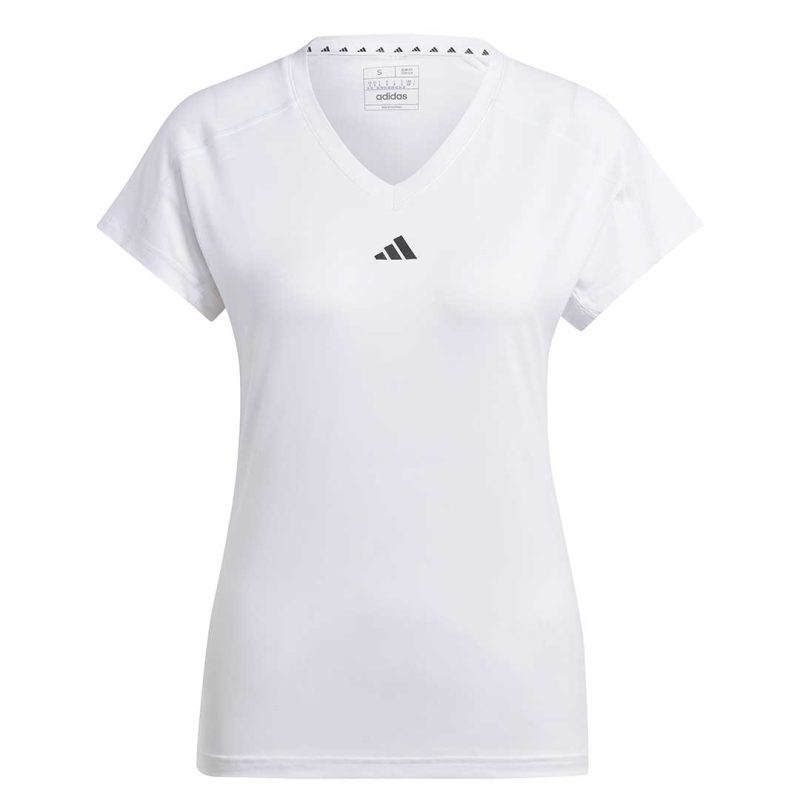 adidas Women s Train Essentials V Neck Tee HR7878 01