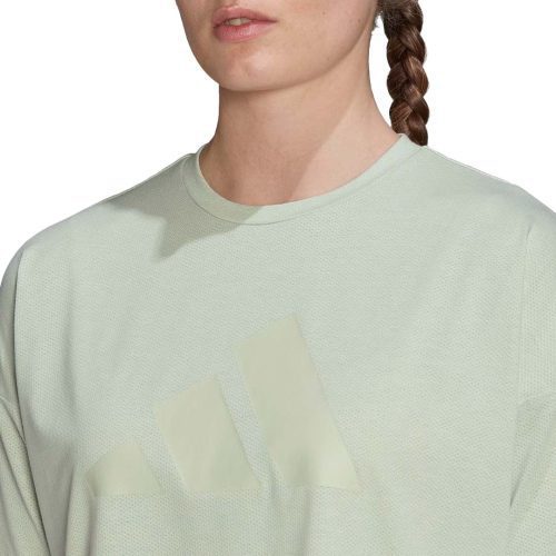 adidas Women s Train Icons 3 Bar Logo T Shirt HK6963 05