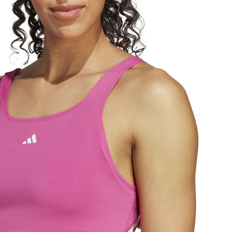 adidas Women s Train Icons 3 Stripes Tank Top HS2385 05