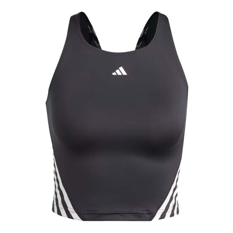 adidas Women s Train Icons 3 Stripes Tank HT9430 01