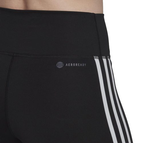 adidas Women s Training Essentials 3 Stripes High Waisted Short Tights HK9964 06