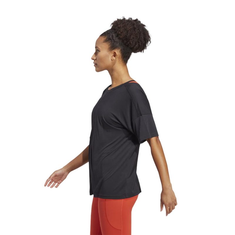 adidas Women s Yoga Studio T Shirt HS8117 03