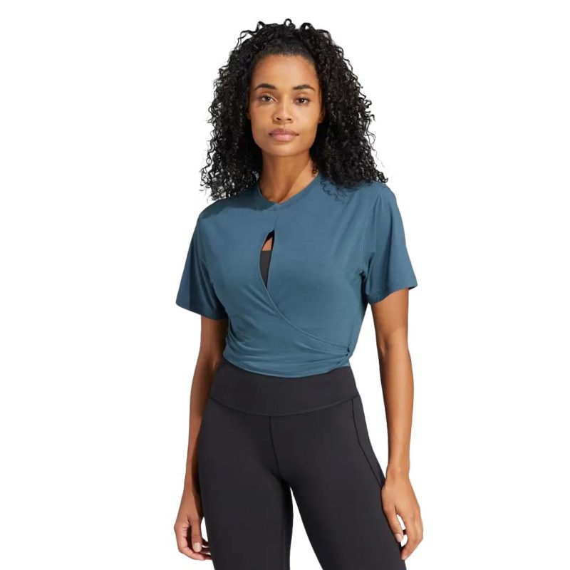 adidas Women s Yoga Studio T Shirt IL3962 02