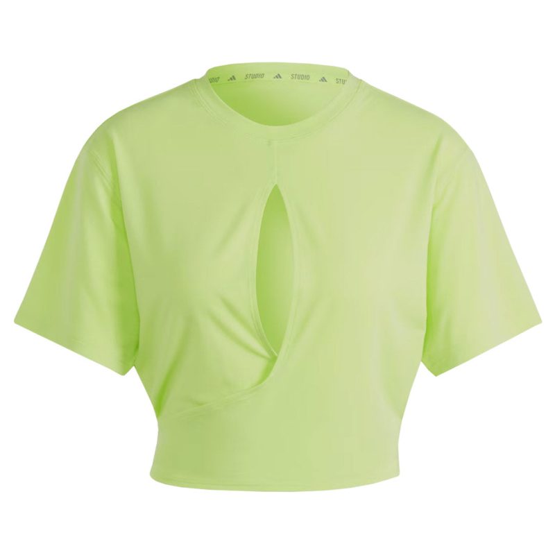 adidas Women s Yoga Studio T Shirt IL3963 01