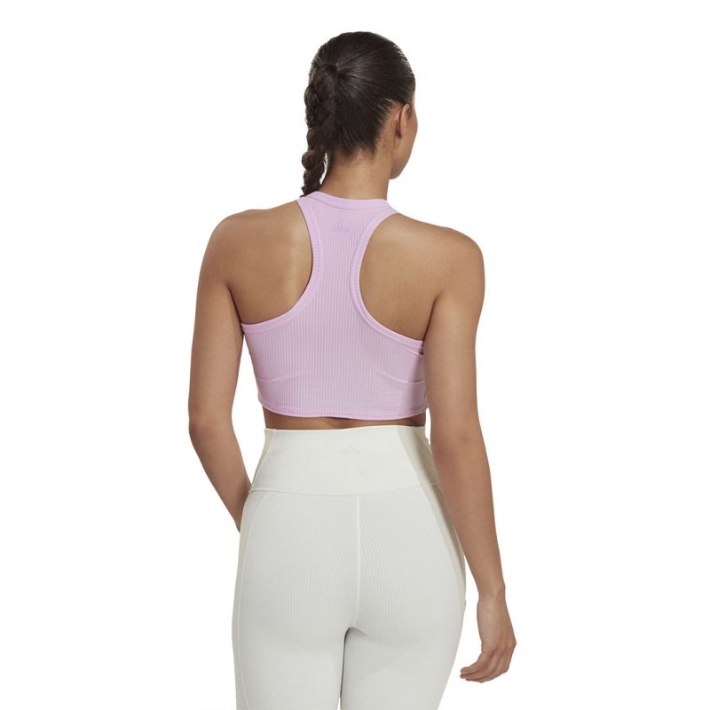 adidas Women s Yoga Studio Wrapped Rib Tank Top HP1967 03