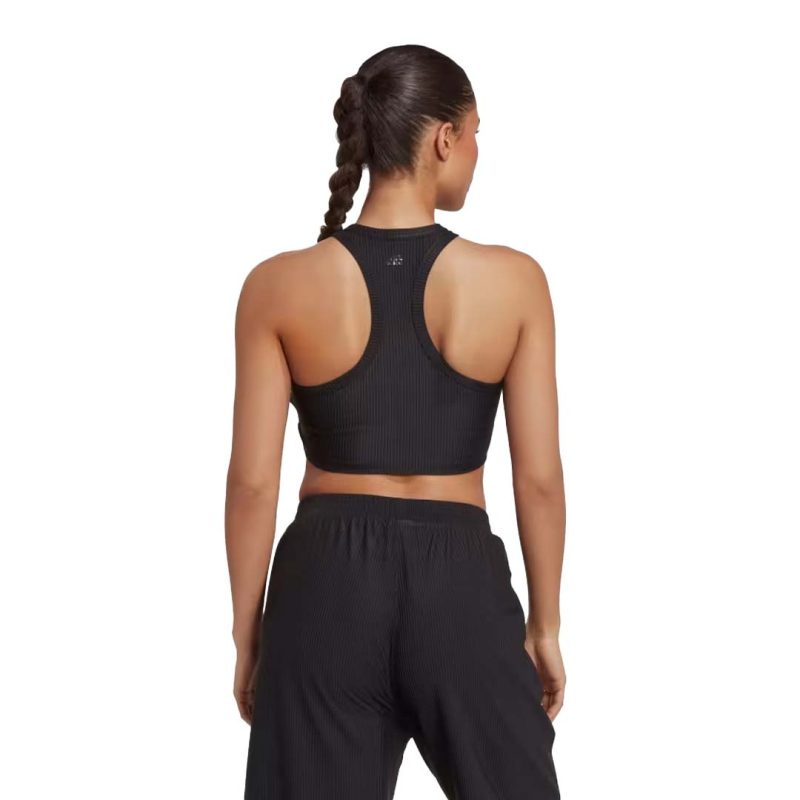 adidas Women s Yoga Studio Wrapped Rib Top HP1965 03