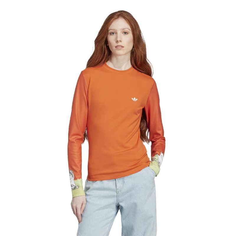 adidas Women s adidas Originals X Moomin Tight Long Sleeve T Shirt IB9943 4