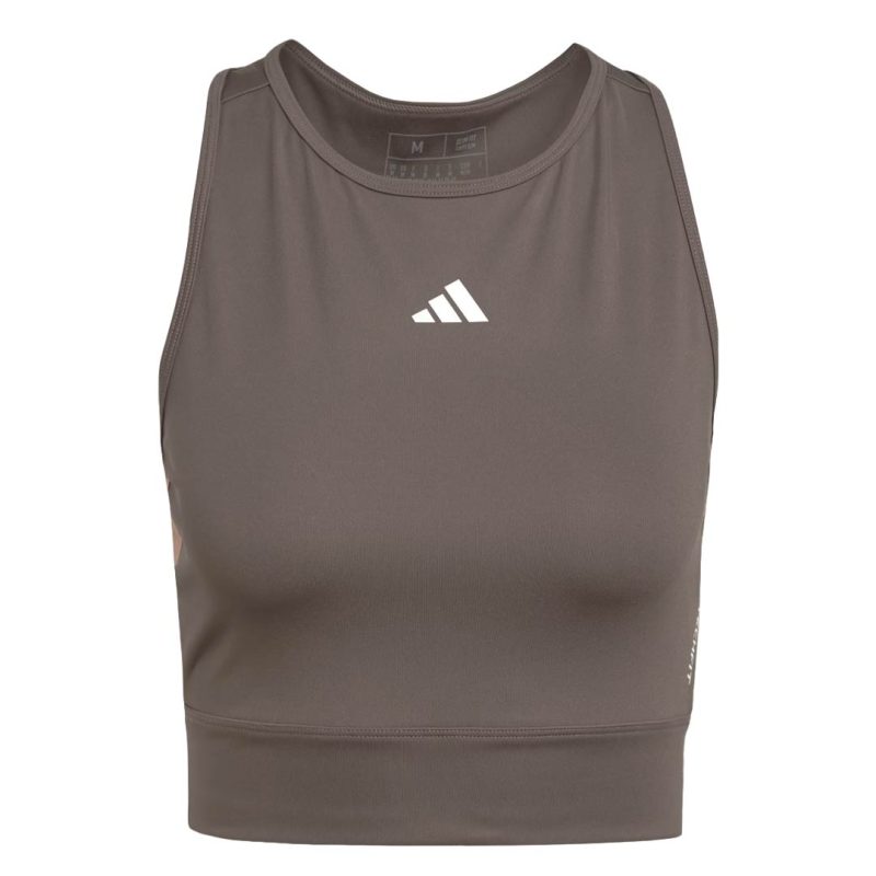 adidas Women sTechfitColorblockCropTankTop IN5067 1