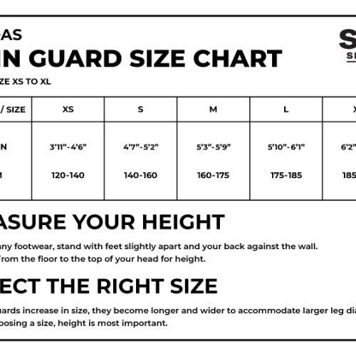 adidas svp shin guard size chart 70d543fb 82cb 41ee 975b 79841285a8f3