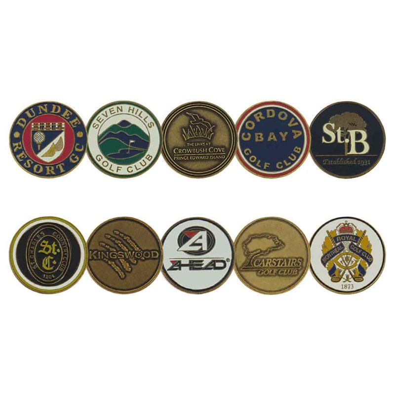 ahead Assorted Ball Markers 10 Pack ASSORTED BM 23