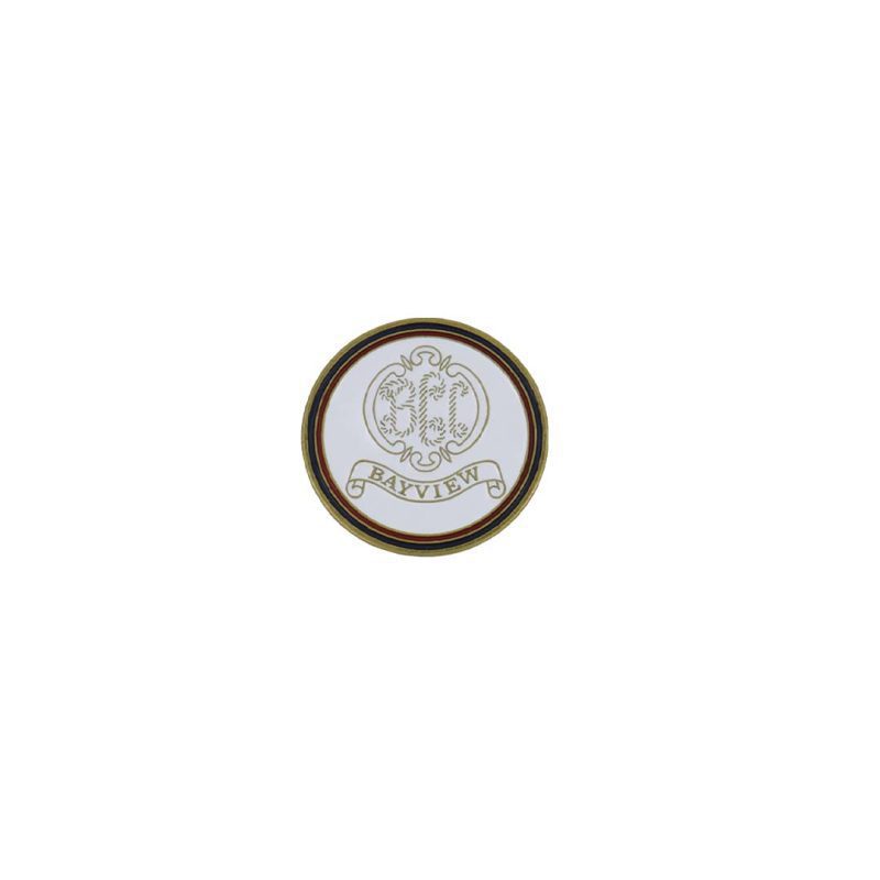 ahead Bayview Country Club Ball Markers BM4 BAYVIEW WHT