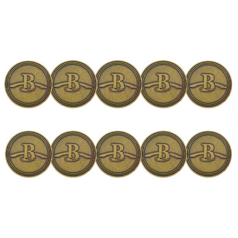 ahead Bridges Golf Course Ball Markers BM4R BRIDGES BRASS 3