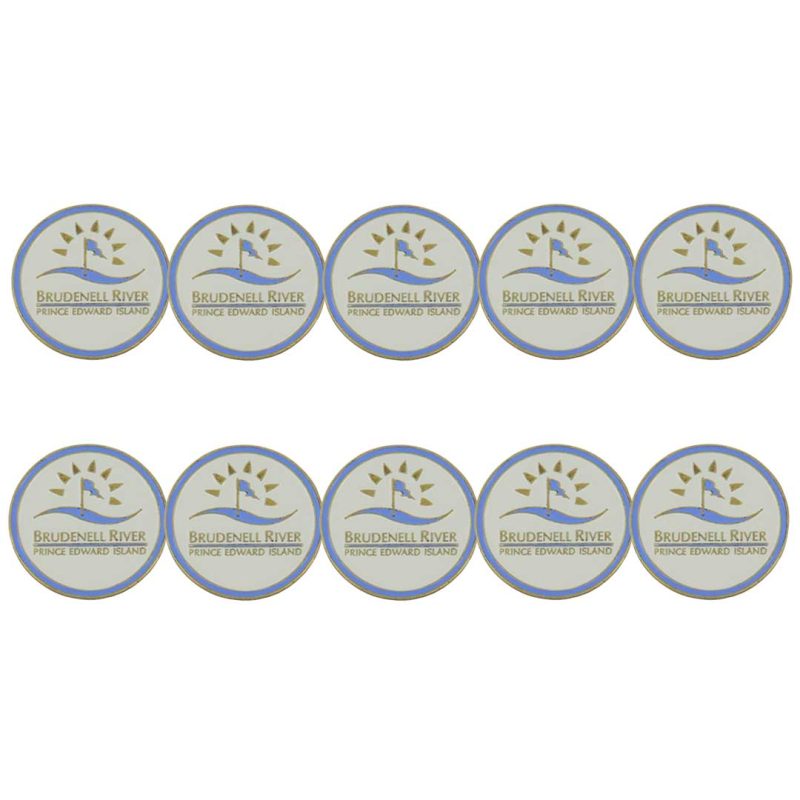 ahead Brudenell River Ball Markers BM BRUD WHT