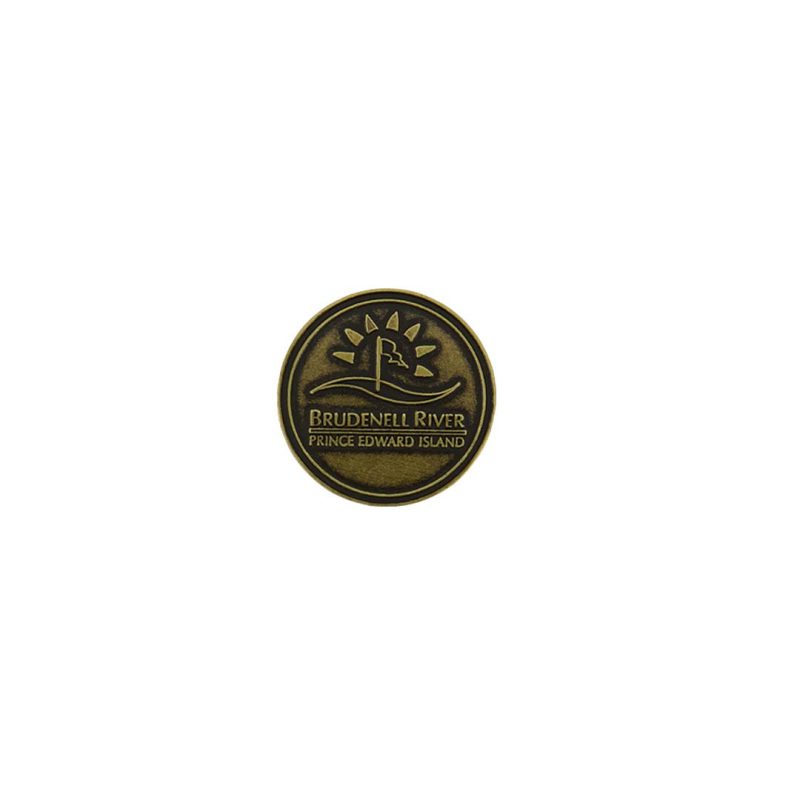 ahead Brudenell River Golf Ball Markers BM BRUD BRASS