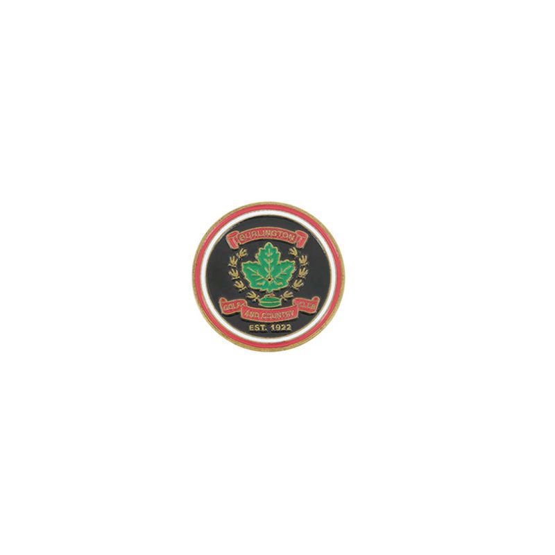 ahead Burlington Golf Country Club Ball Markers BM2 BURLIN BLK