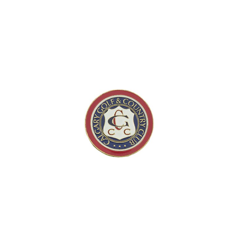 ahead Calgary Golf Country Club Ball Markers BM CALGCC REDNVY 01