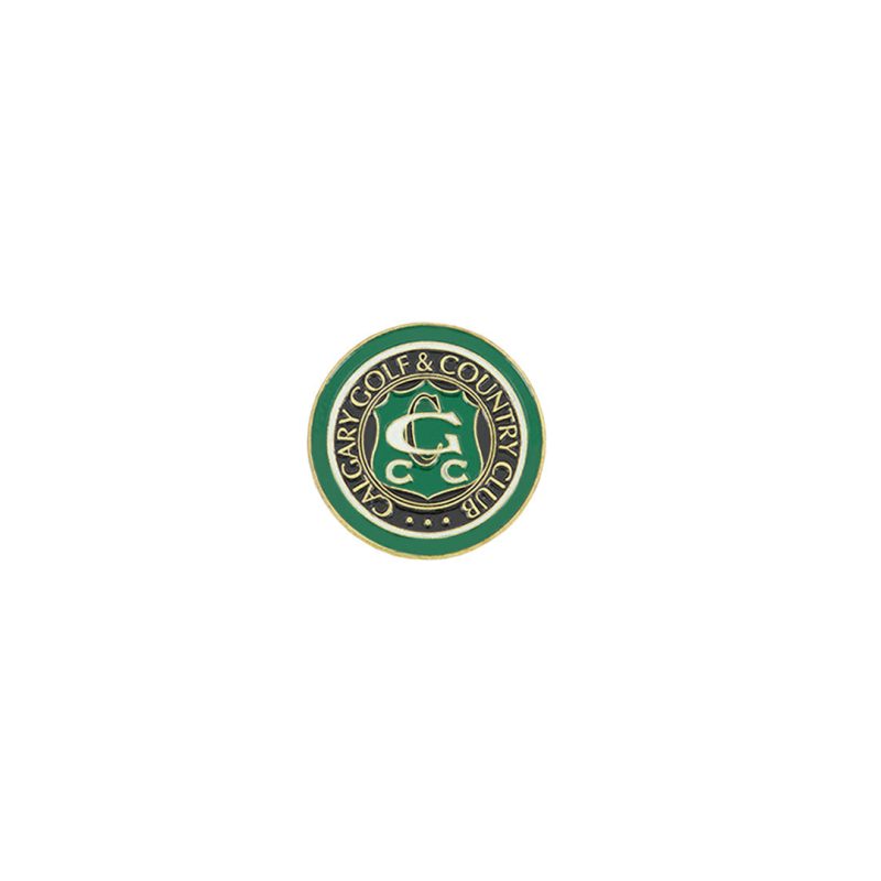 ahead Calgary Golf Country Club Ball Markers BM CALGCC GRNBLK 01