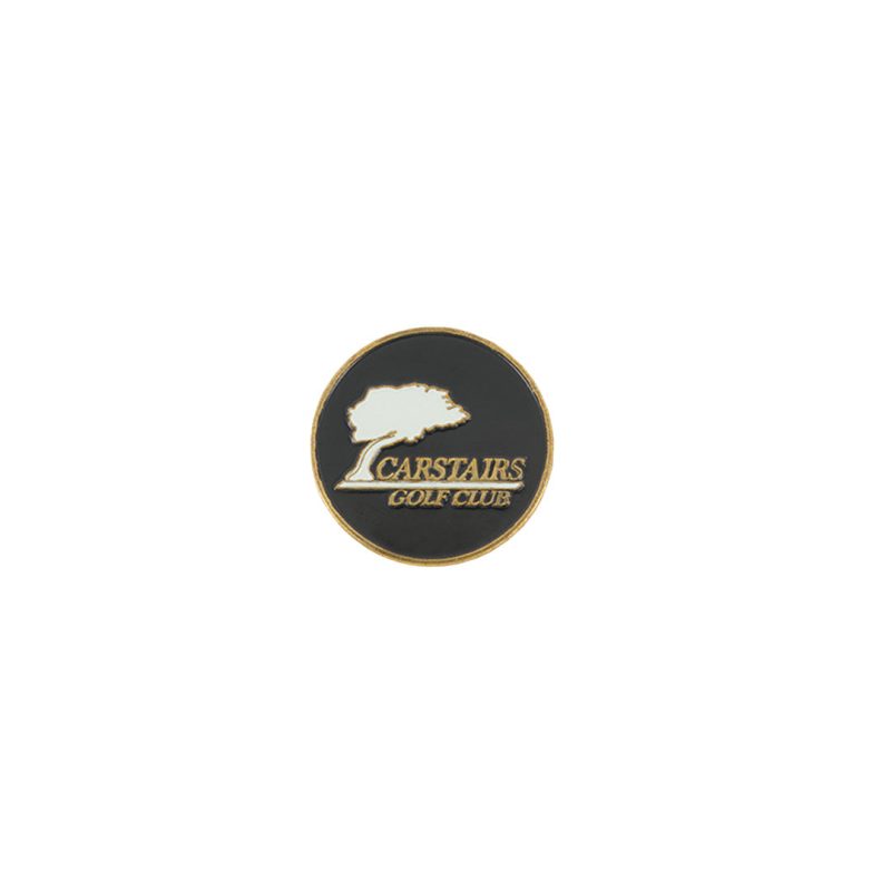 ahead Carstairs Golf Club Ball Markers BM4R CARSI BLK WHT 01