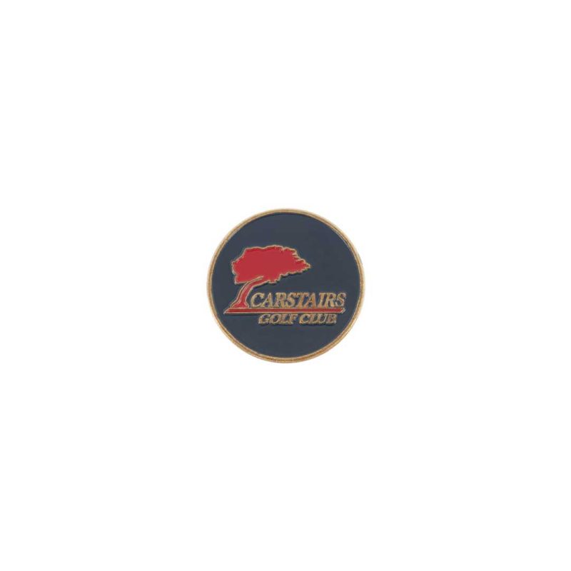 ahead Carstairs Golf Club Ball Markers BM4R CARSI BLKRED 2