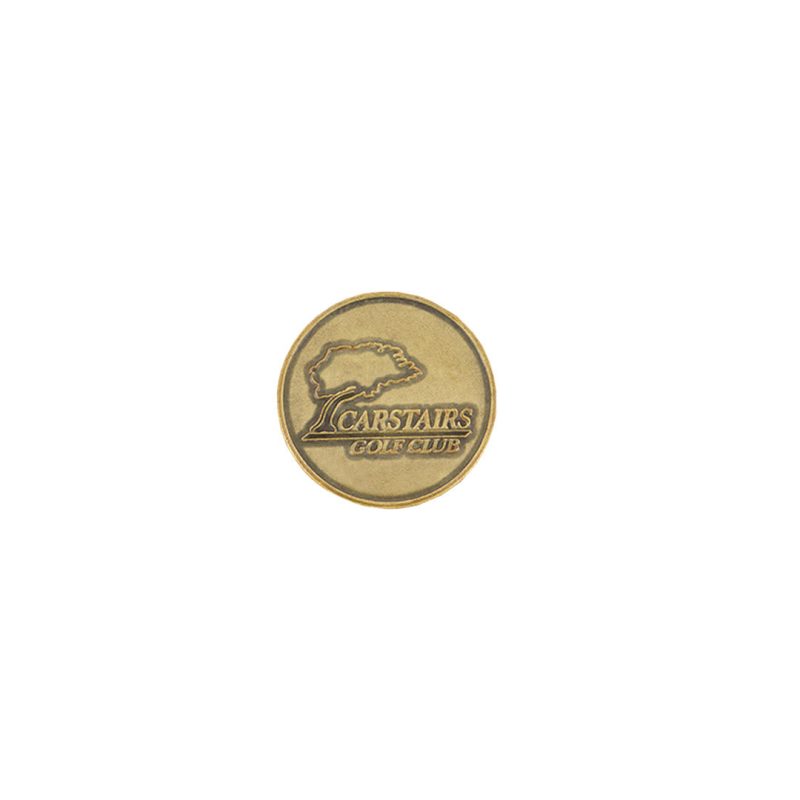 ahead Carstairs Golf Club Ball Markers BM4R CARSI BRASS 01