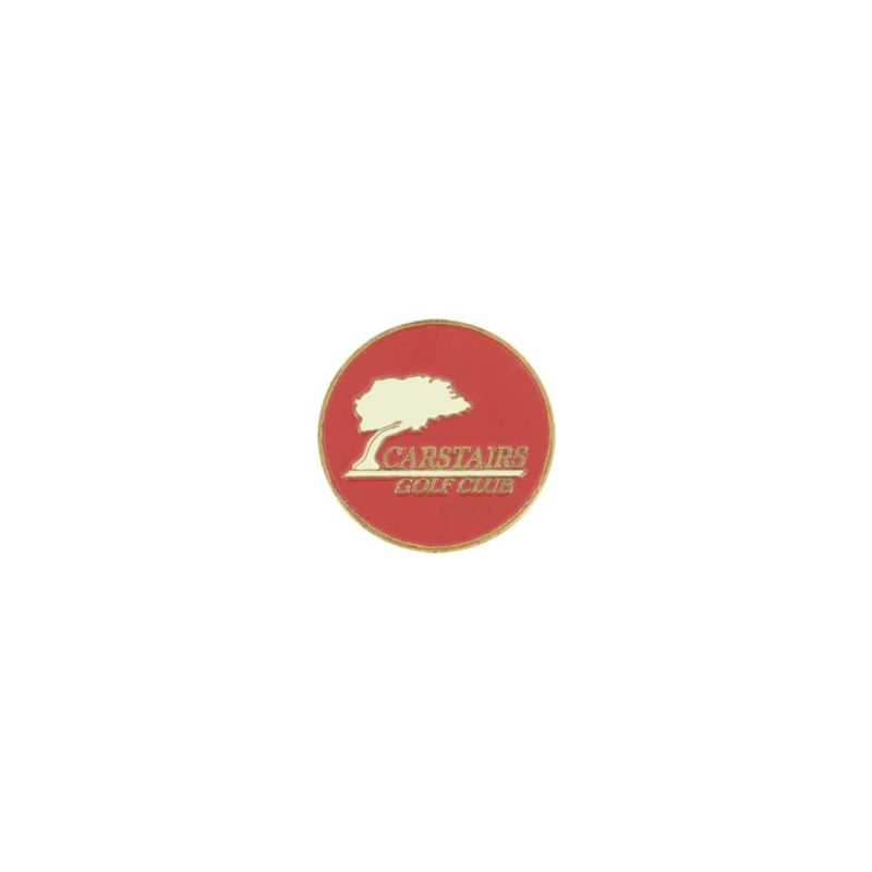 ahead Carstairs Golf Club Ball Markers BM4R CARSI RED 2