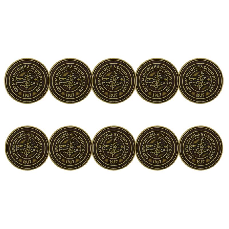 ahead Cataraqui Golf Country Club Ball Markers BM4 CATARA BRSS 3