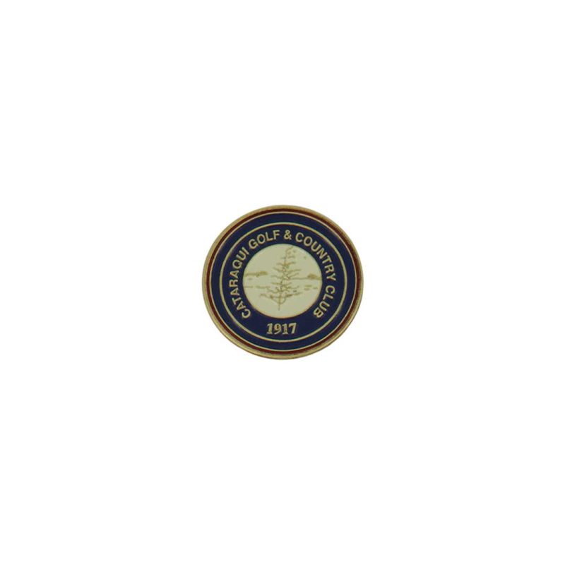 ahead Cataraqui Golf Country Club Ball Markers BM4 CATARA WHT BLK 01