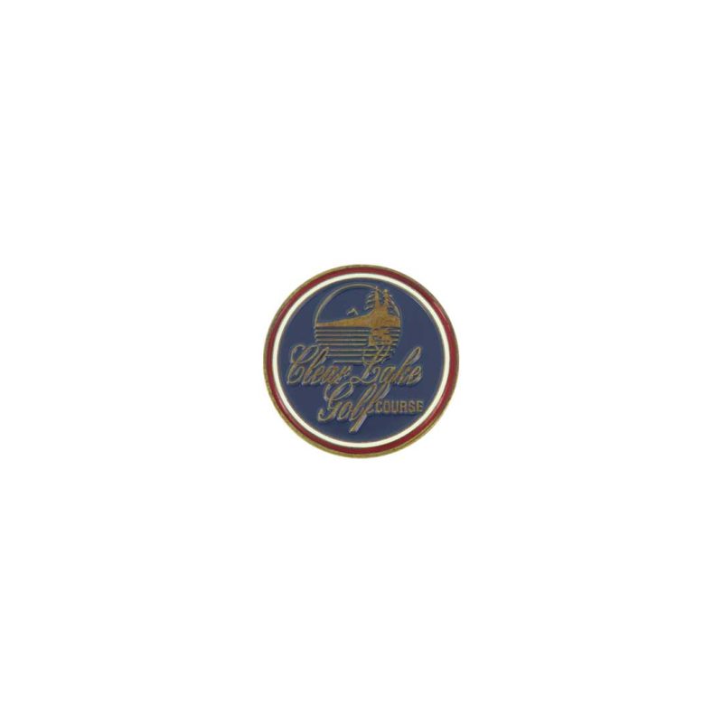 ahead Clear Lake Golf Course Ball Markers BM4R CLEARLI NVY 2