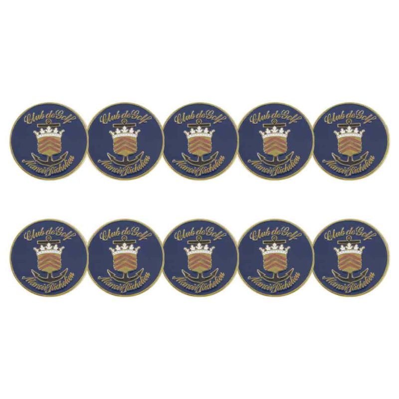 ahead Club De Golf Fairmont Le Manoir Richelieu Ball Markers BM4R CPSTOR 2 NVY 1