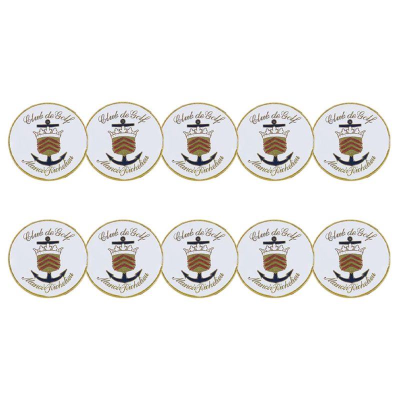 ahead Club De Golf Manoir Richelieu Ball Markers BM4R CPSTOR 2 WHT 3