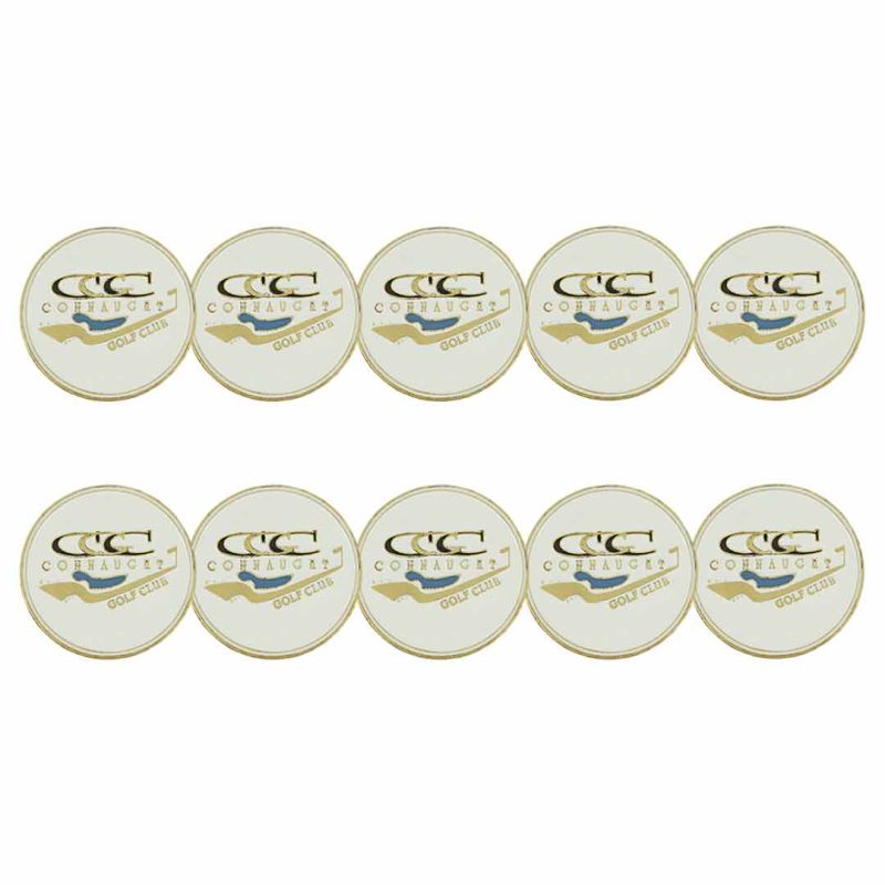 ahead Connaucht Golf Club Ball Markers BM CONNAU WHT 03