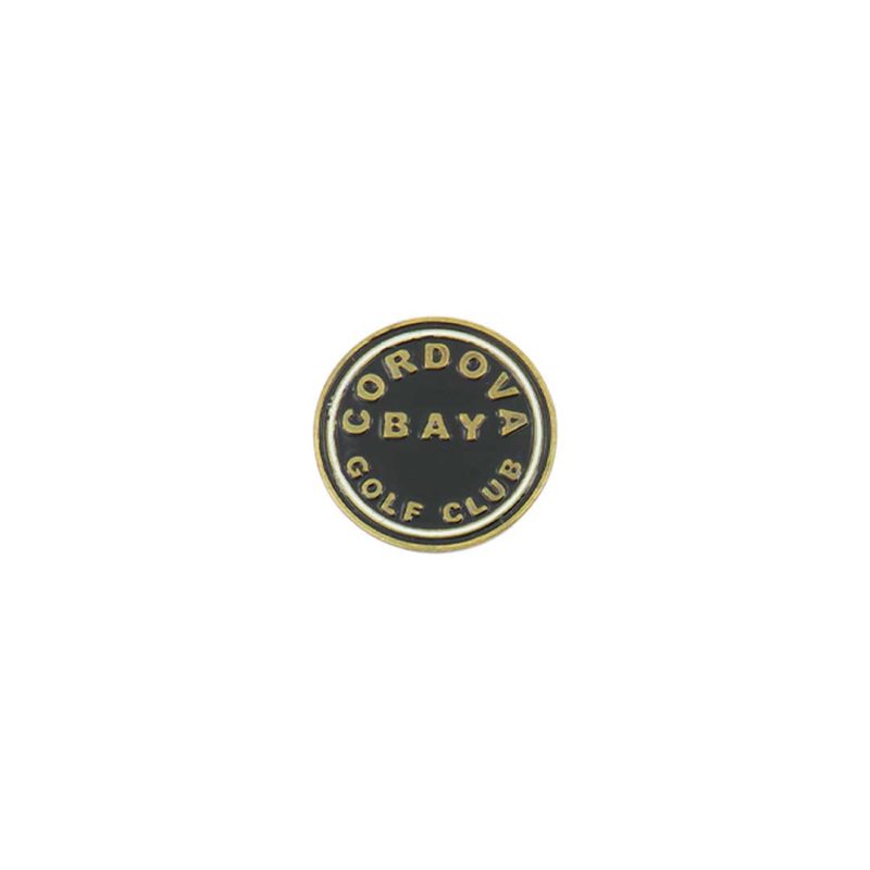 ahead Cordova Bay Golf Club Ball Markers BM4RCB007025 BLK 01