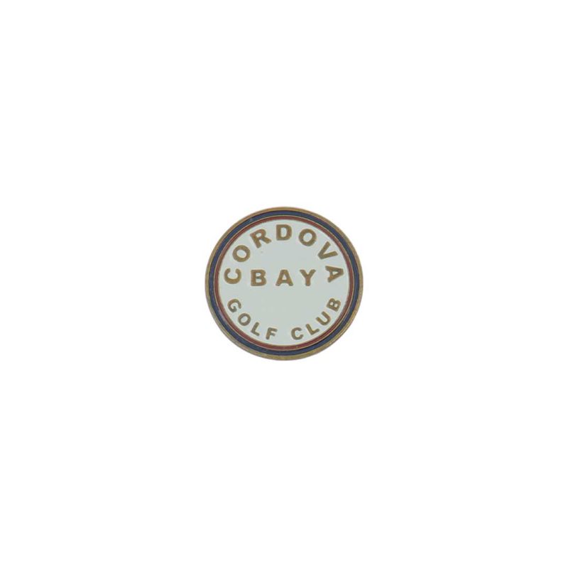 ahead Cordova Bay Golf Club Ball Markers BM4RCB007025 WHT 01