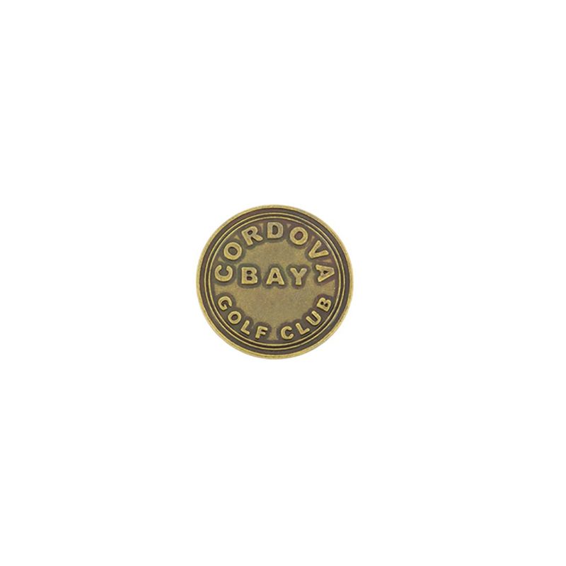 ahead Cordova Bay Golf Club Ball Markers CORDOVA BAY BRSS