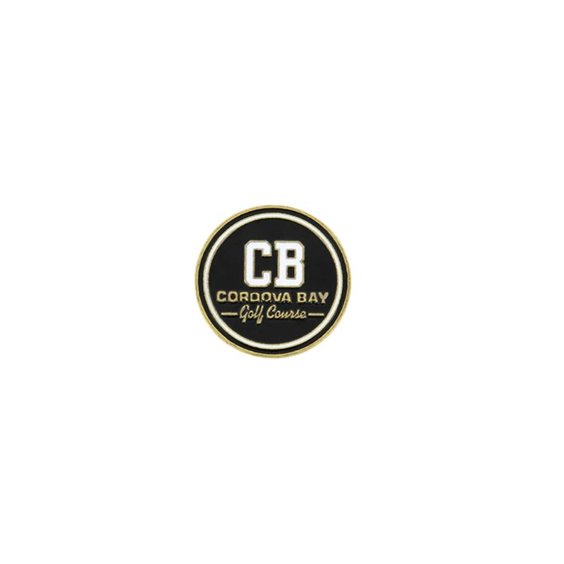 ahead Cordova Bay Golf Course Ball Markers BM4R CB007024 BLK