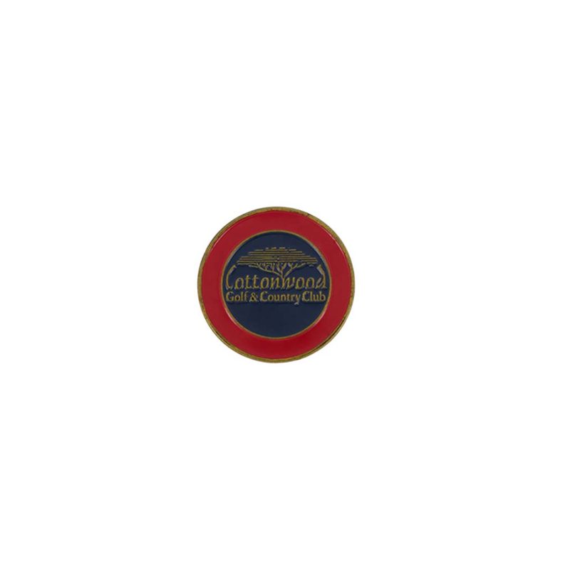 ahead Cottonwood Golf Country Club Ball Markers BM4R COTT 2 NVY RED