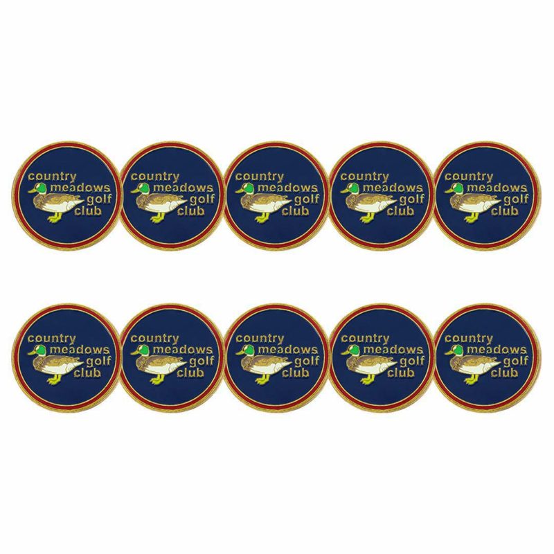 ahead Country Meadows Golf Club Ball Markers BM4R CREDOWS NVY 3