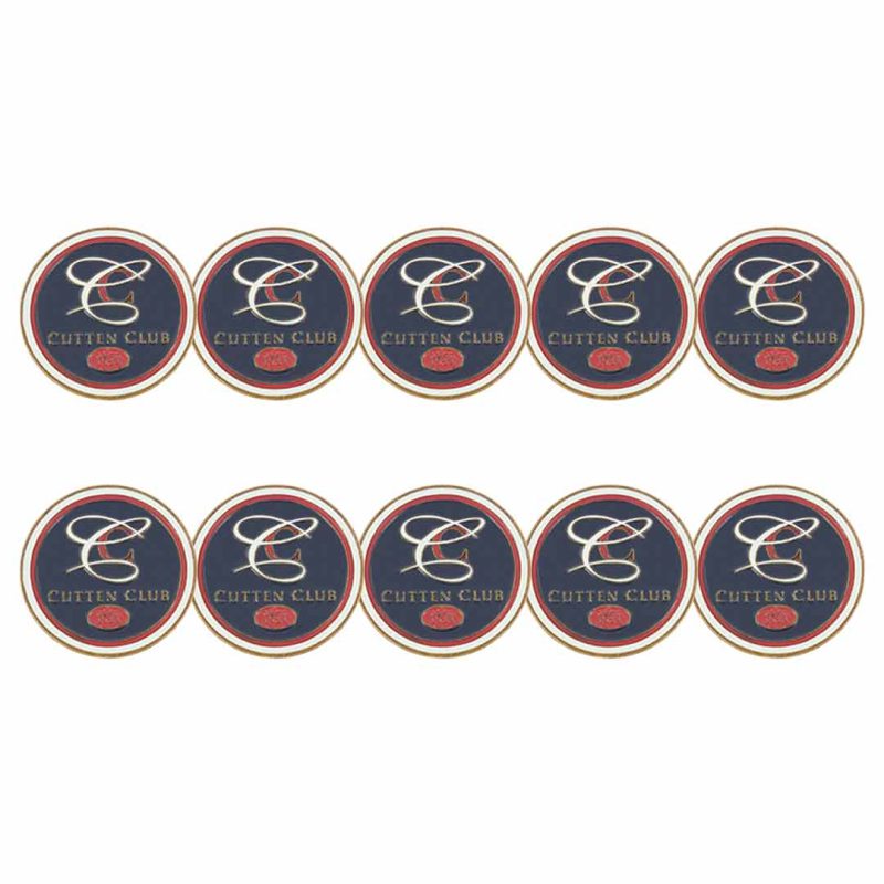 ahead Cutton Club Ball Markers BM4R CUTTENI BLK WHT 03