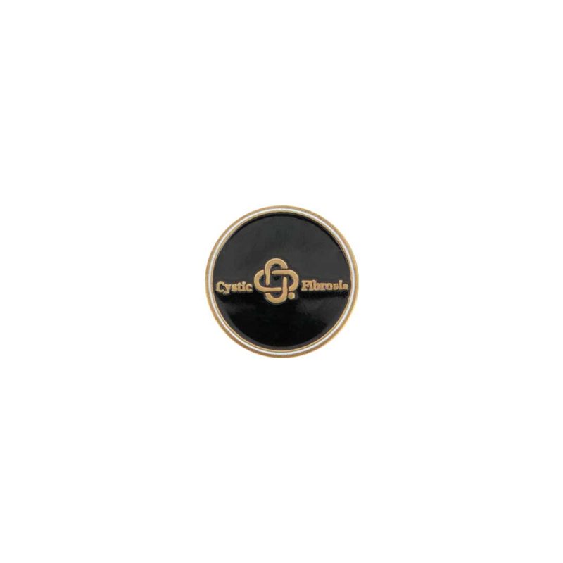 ahead Cystic Fibrosis Ball Markers BM4R GOLF DALECF BLK 2