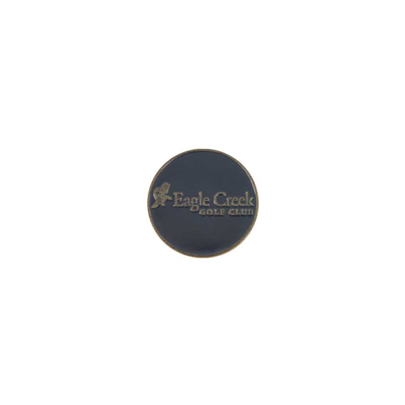 ahead Eagle Creek Golf Club Ball Markers BM4R EAGLCR NVY 2