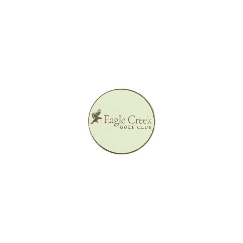 ahead Eagle Creek Golf Club Ball Markers BM4R EAGLCR WHT 2