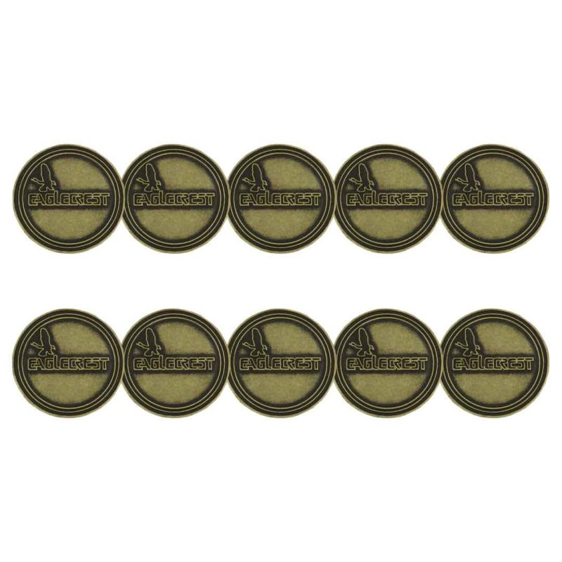 ahead Eagle Crest Resort Golf Ball Markers BM4 EAGCR BRSS 03