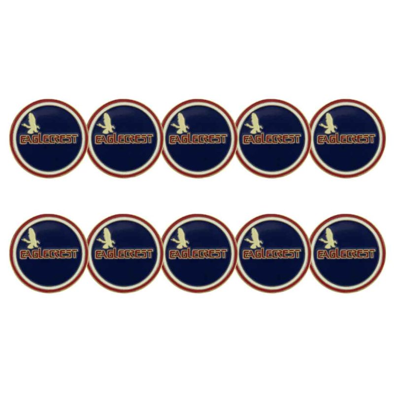 ahead Eaglecrest Golf Club Ball Markers BM4 EAGCR NVY 1