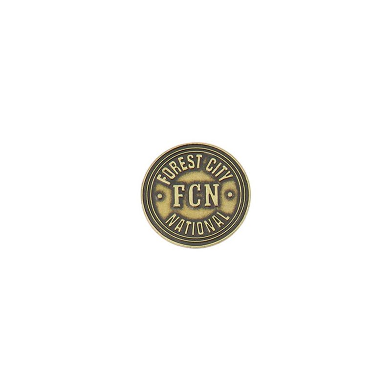 ahead FCN Forest City National Ball Markers BM FORE BRASS