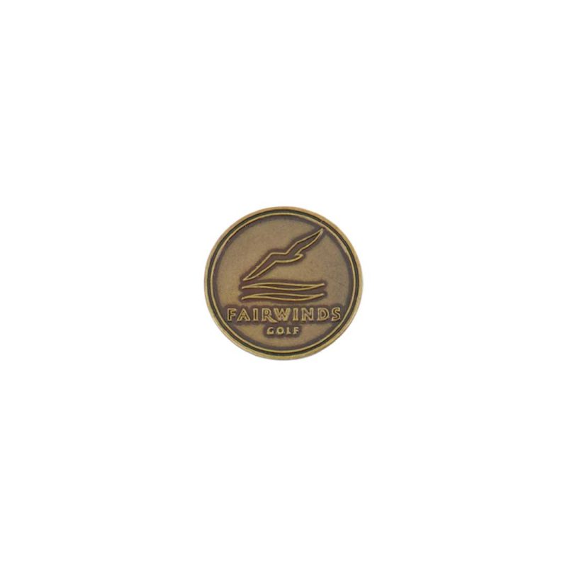 ahead Fairwinds Golf Ball Markers FAIRWINDS BRSS 01