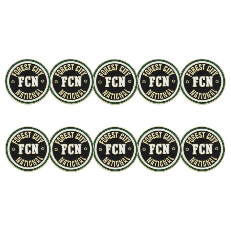 ahead Forest City National Ball Markers BM FORE BLK 3