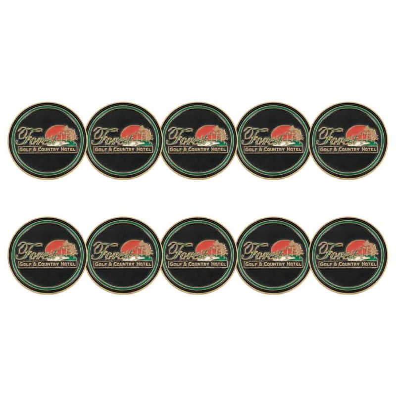 ahead Forest Golf Country Hotel Ball Markers BM4R FOR BLK