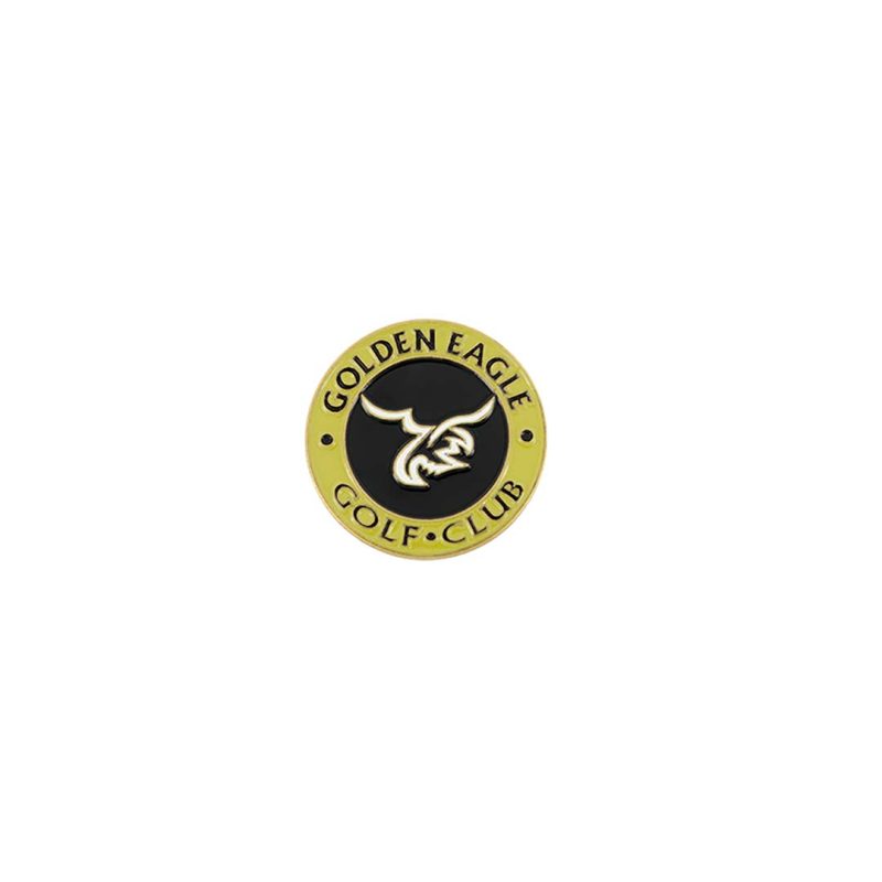 ahead Golden Eagle Golf Club Ball Markers BM4 HIDDEN BLK COP GRY